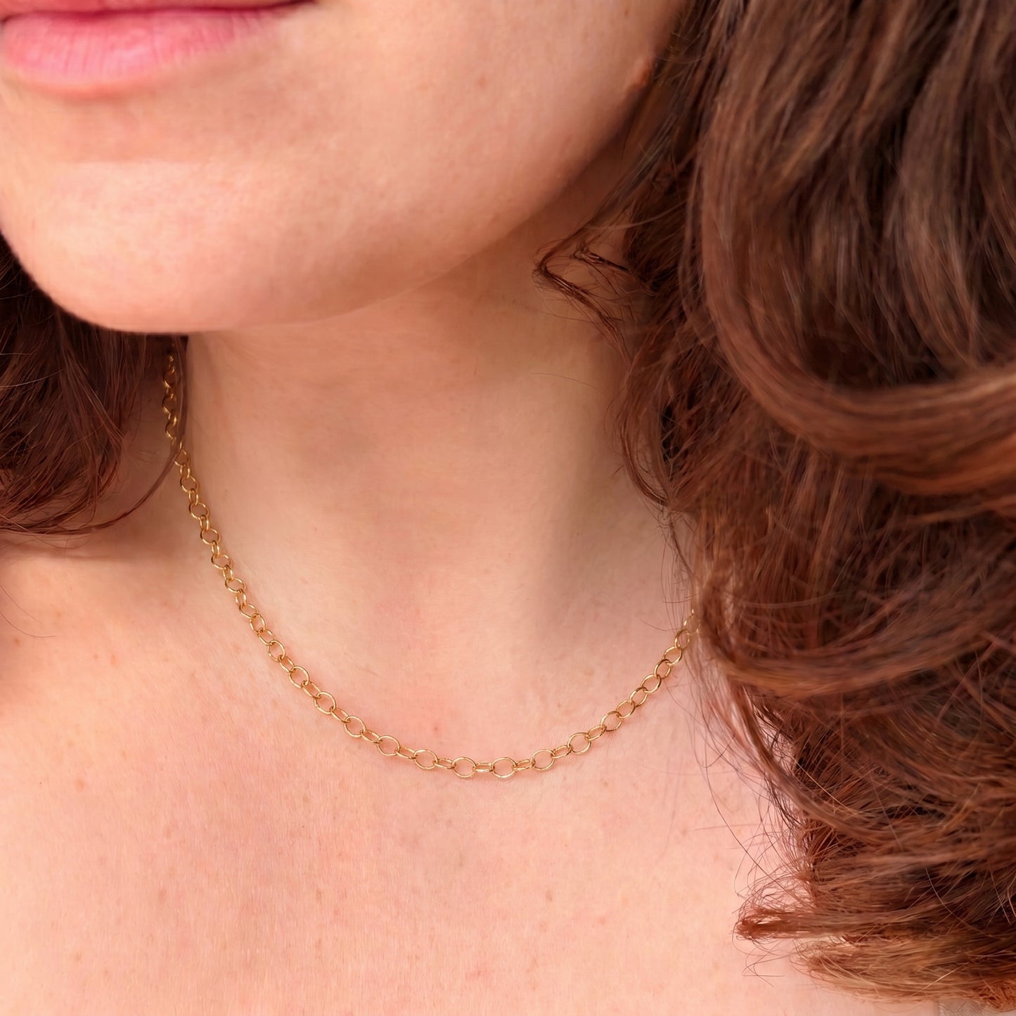 Basiskette 45 cm — Gold filled