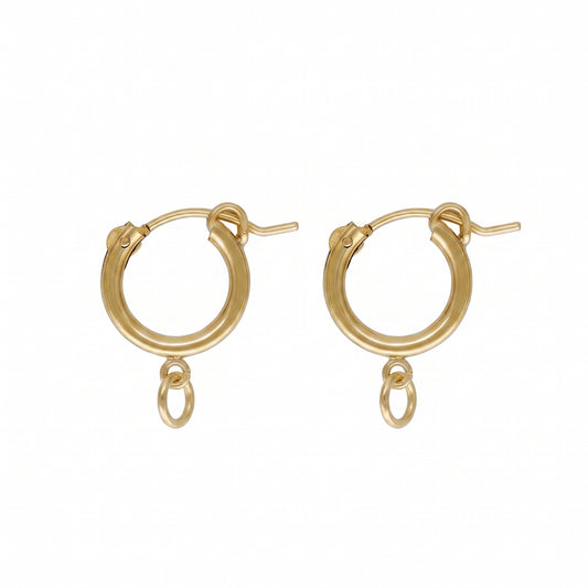 Creolen 13 mm — Gold filled