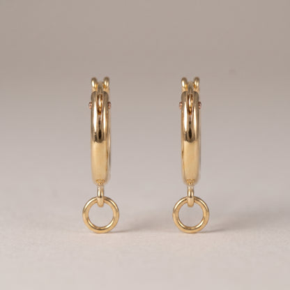 Creolen 13 mm — Gold filled