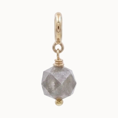 Charm Labradorit Würfel