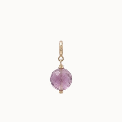Charm Fluorit Lila-Rosa