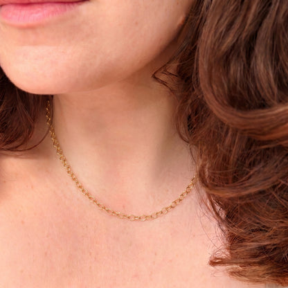 Basiskette 45 cm — Gold filled